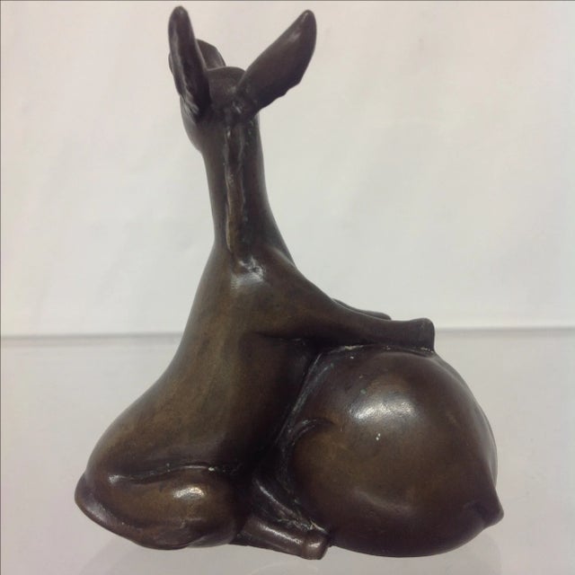 Solid Bronze DNC Political Sculpture For Sale - Image 4 of 5