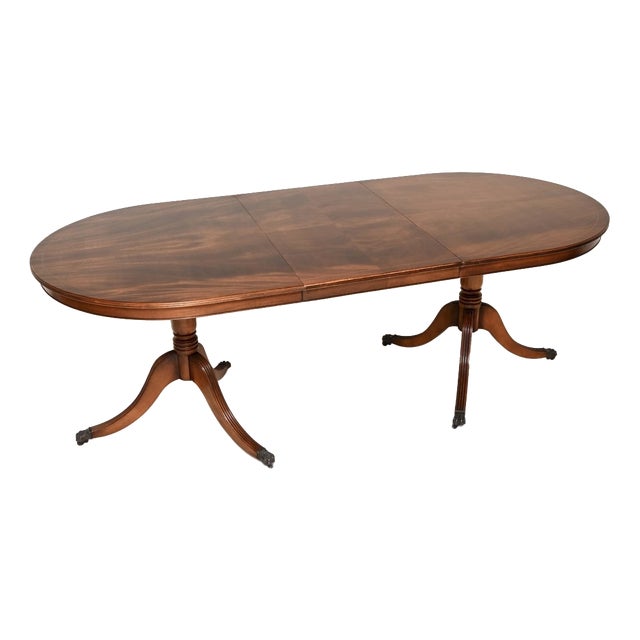 Antique Regency Extending Dining Table, 1950 For Sale