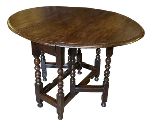 17th Century Oak Gateleg Table