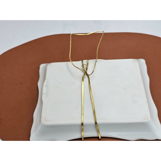 Ceramic Vintage Art Deco Porcelain Bowl, 1930s For Sale - Image 7 of 8