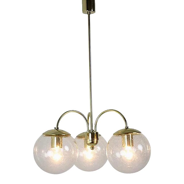 Mid-Century Chandelier from Kamenický Šenov, 1980s For Sale