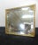 Metal French Style Brass Beveled Glass Dresser Mirror For Sale - Image 7 of 7