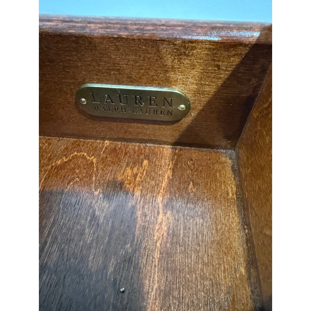 Wood Ralph Lauren Tall Dresser of Drawers For Sale - Image 7 of 12