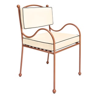Panarea Armchair in Spritz with Cream & Blue Upholstery by Ceraudo, 2010s For Sale