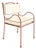 Panarea Armchair in Spritz with Cream & Blue Upholstery by Ceraudo, 2010s For Sale