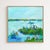 Abstract coastal painting 'Unchain My Heart' by Charleston artist Pamela Wingard. 24" x 24". Gallery depth canvas with...