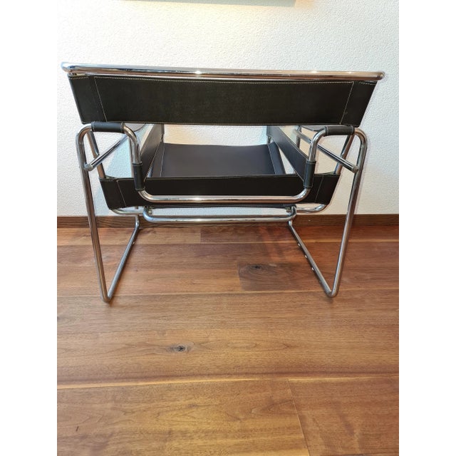 Wassily Club Chair by Marcel Breuer for Gavina, 1972 For Sale - Image 15 of 18