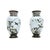 A beautiful pair of vintage Japanese cloisonne vases. We would date them from around the mid twentieth century, though...