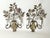 Italian Wall Sconces with Amethyst and Smoky Glass Blossoms, 1950s, Set of 2 For Sale - Image 4 of 18