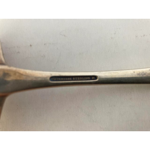 Mid-century Tiffany & Co., sterling silver ladle, 7.25” long.