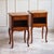 Louis XV Style Cherry Wood Bedside Tables, 1970, Set of 2 For Sale - Image 9 of 11