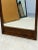 1970s Vintage Mid Century Modern Wood Wall Mirror For Sale - Image 5 of 6
