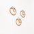 Gold Round Coat Hooks in Rattan and Woven Wicker attributed to Franco Albini, Italy, 1960s, Set of 3 For Sale - Image 8 of 11