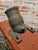 British Metal Mortar Cannon on Wooden Base For Sale In Los Angeles - Image 6 of 9