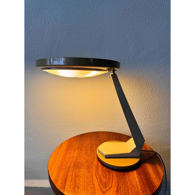 The Lupela Table Lamp, designed by Luis Pérez de la Oliva, is a rare and remarkable piece that perfectly encapsulates the...