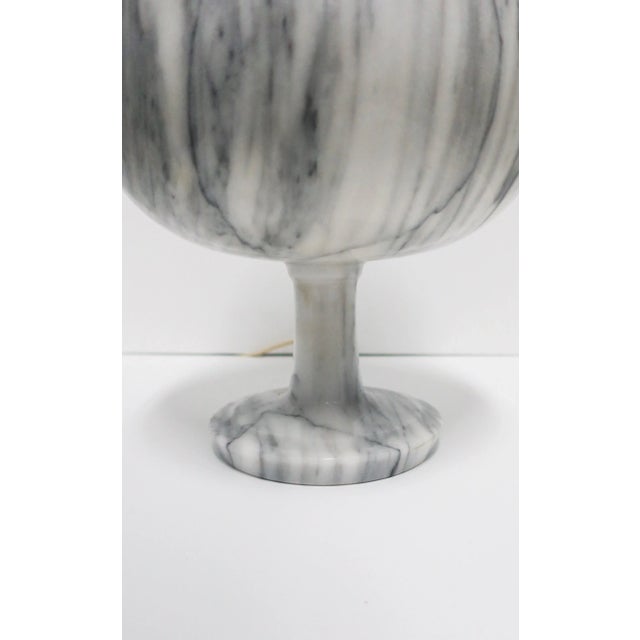 Italian Marble Table Lamp, Modern Style, Circa Mid to Late 20th Century For Sale - Image 10 of 12