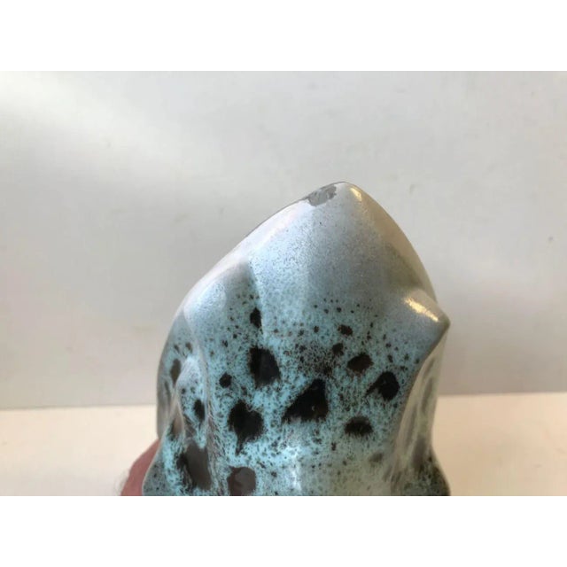Brutalist Ceramic Vase from Michael Andersen & Son, 1970s For Sale - Image 6 of 10