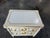 French Louis XVI Italian Nightstand in Glazed White & Gold Leaf For Sale - Image 3 of 5