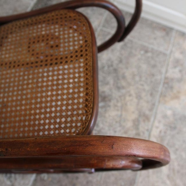 Vintage Rocking Chair by Michael Thonet, 1970s For Sale - Image 18 of 18
