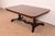 Baker Furniture Regency Banded Mahogany Double Pedestal Extension Dining Table, Newly Refinished For Sale - Image 11 of 17