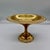 Antique Italian Brass Pedestal Tazza — Gadroon Rim Compote, Early 20th Century For Sale - Image 9 of 9