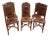 Art Nouveau Chairs by Gauthier Poinsignon, Set of 6 For Sale
