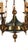 French Empire Brass Swan Chandelier from Unbekannt, 1940s For Sale - Image 9 of 15
