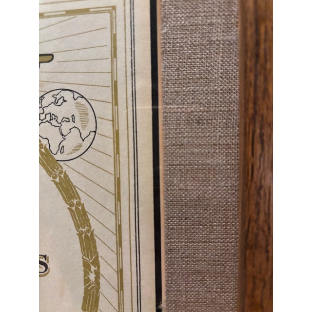 Vintage “The Early Birds” Aviation Membership Certificate – Framed Early Aviation Ephemera For Sale - Image 4 of 8