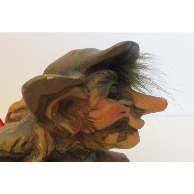 Vintage Fosse Troll Figurine From Norway With Orig Tag #157 Not Common Excellent vintage condition. No damage. This is a...