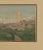 Traditional European View, Pastel, Circa 1910 Italy For Sale - Image 3 of 4