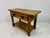 Vintage Oak Hall Table with Iron Handles, 1960s For Sale - Image 9 of 14