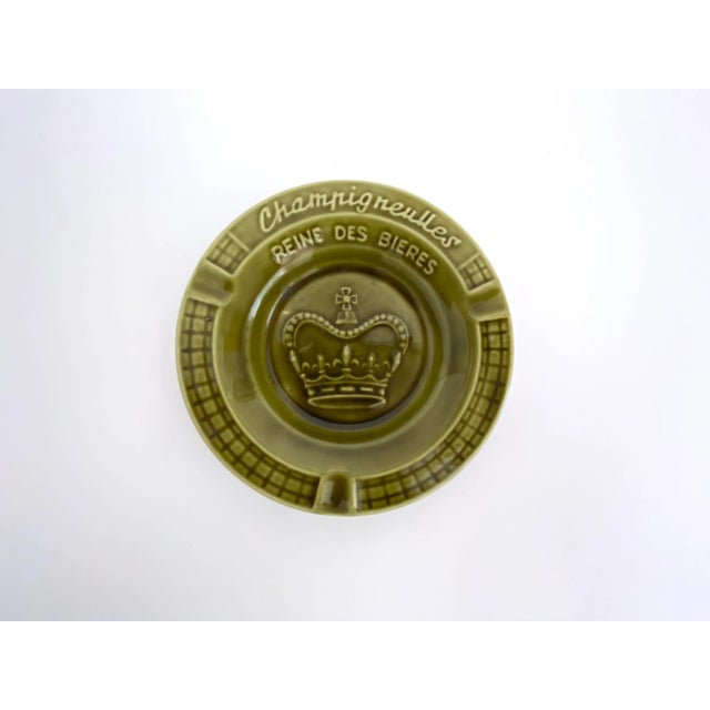 French Champignuelles Promotional Ashtray For Sale In Los Angeles - Image 6 of 6