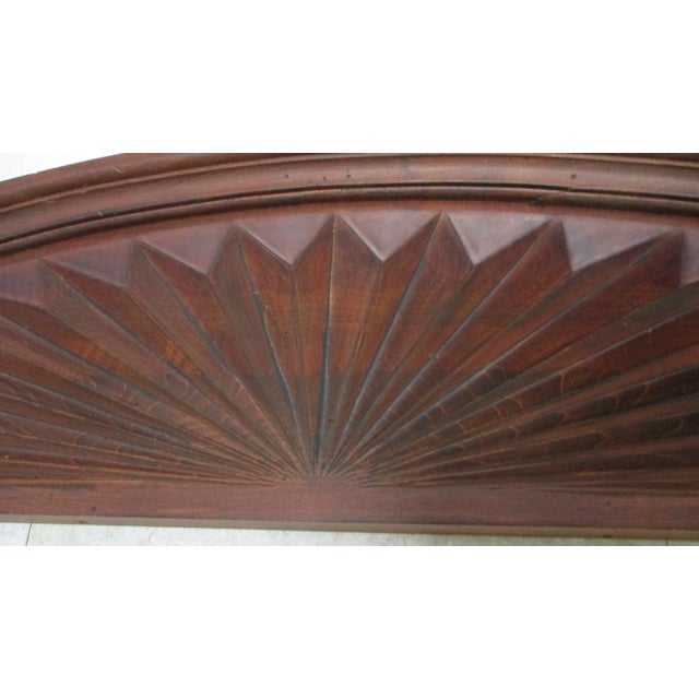1990s Ethan Allen British Classics Pediment For Sale - Image 5 of 9