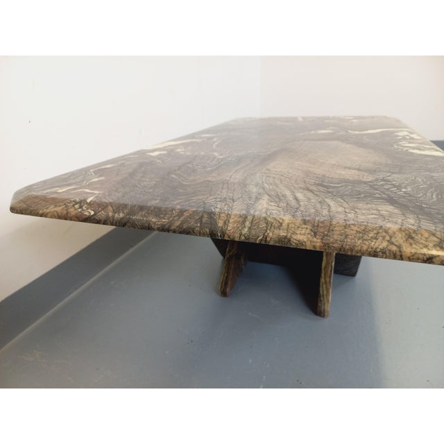 Stone Vintage Marble Coffee Table, 1970s For Sale - Image 7 of 18