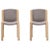 Model 300 Chairs in Wood and Kvadrat Fabric by Joe Colombo for Karakter, Set of 2 For Sale - Image 6 of 6