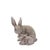 Kenneth Ludwig Chicago Stone Rabbit with Baby Bunny Figurine (Set of 2) For Sale - Image 4 of 5