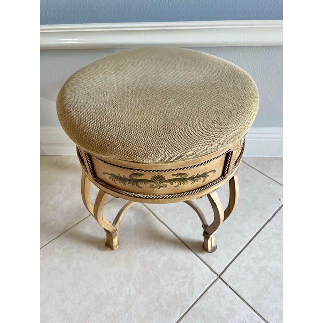 Vintage Tucany Style Stool For Sale - Image 4 of 6