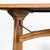 Large French Oak Chapel Table with Arched Supports, 1950s For Sale - Image 3 of 7