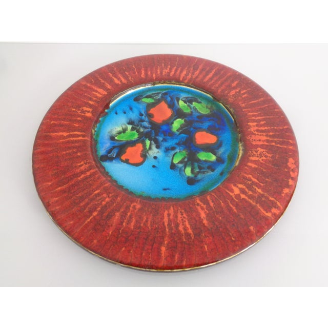 Large Glazed Ceramic Bowl, Germany, 1960s For Sale - Image 9 of 10