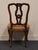 Late 20th Century High End Vintage French Provincial Art Nouveau Style Dining Side Chair For Sale - Image 5 of 9
