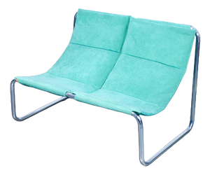 Vintage Cantilever Loveseat, 1970s