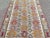 Mid-Century Modern 70s Turkish Handmade Rug Boho Area Kilim Rugs For Sale - Image 3 of 11
