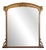 Large Victorian Giltwood Arched Overmantel Mirror, 1850 For Sale