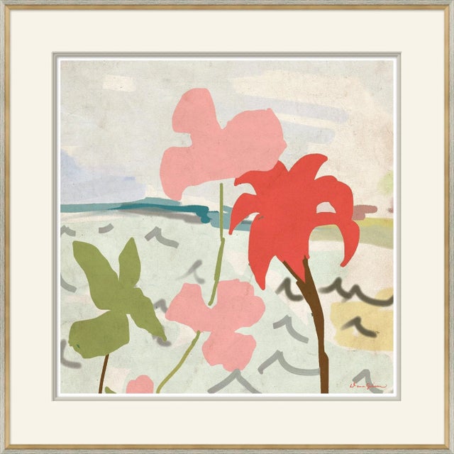 Contemporary Coastal Framed Art Print by Dana Gibson For Sale - Image 3 of 3