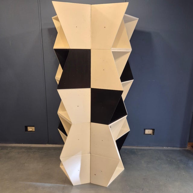 Mid-Century Modern Nikol Edition Modular Bookcase from Manfredo Massironi, 1970s, Set of 20 For Sale - Image 3 of 14