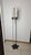 Vintage Floor Lamp with Marble Base and Brass Stem, 1950s, in Very Good conditions. Designed 1950 to 1959 I have official...