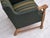 Danish Armchair in Green Furniture Wool and Oak Wood, 1970s For Sale - Image 16 of 18