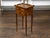 French, 1900s, Walnut Side Table with Carved Tray Top and Four Small Drawers For Sale In Atlanta - Image 6 of 12