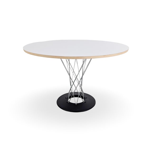 Metal White Dining Table by Isamu Noguchi for Vitra For Sale - Image 7 of 7