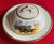 Blue Antique Minton Porcelain Equestrian Covered Dish With Hand Painted Horses and Riders by J. E. Dean For Sale - Image 8 of 13